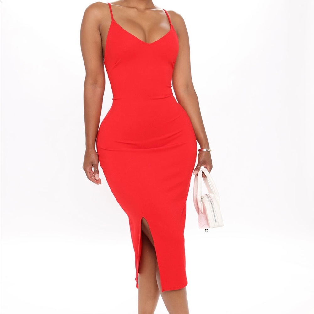 At My Best Midi Dress